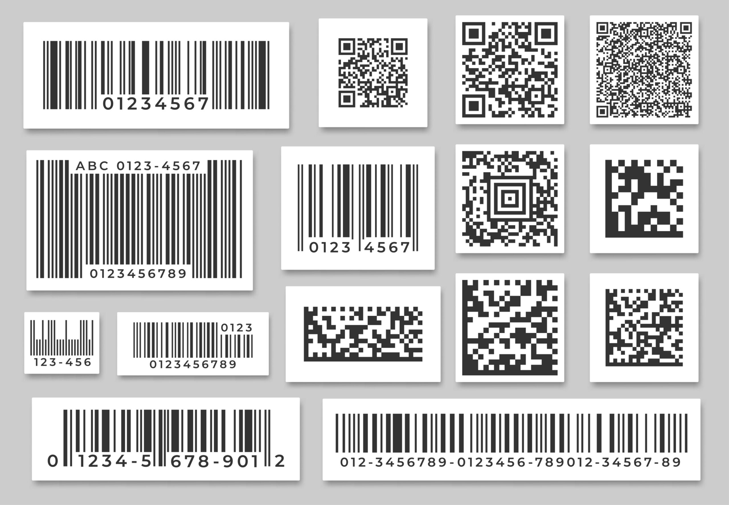 How To Identify Barcode Types Visually ASP Microcomputers